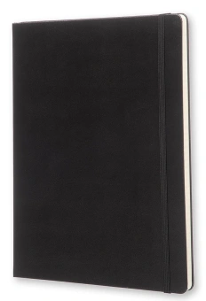Блокнот Moleskine CLASSIC QP090 XLarge 190х250мм 192стр. линейка твердая обложка черный - купить недорого с доставкой в интернет-магазине