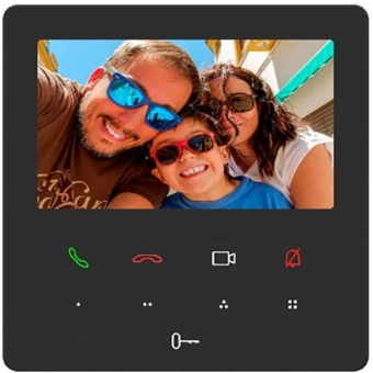 Видеодомофон HiWatch VDP-H2111W черный - купить недорого с доставкой в интернет-магазине