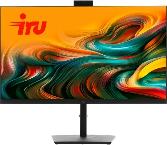 Моноблок IRU Strato 31.5" QHD i7 12650H (1.3) 16Gb SSD1Tb UHDG CR Windows 11 Pro GbitEth WiFi BT 65W Cam черный 2560x1440 - купить недорого с доставкой в интернет-магазине