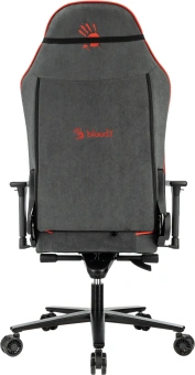 Кресло игровое A4Tech Bloody GC-680 серый/черный искусственная замша с подголов. крестов. металл - купить недорого с доставкой в интернет-магазине