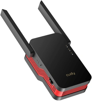Повторитель беспроводного сигнала Cudy RE3000 AX3000 Wi-Fi черный - купить недорого с доставкой в интернет-магазине