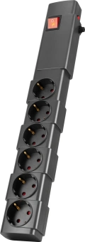 Сетевой фильтр Buro 600SPro-16-1.8-G 1.8м (6 розеток) графитовый (коробка) - купить недорого с доставкой в интернет-магазине
