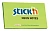 Блок самоклеящийся бумажный Stick`n 21171 76x127мм 100лист. 70г/м2 неон зеленый