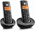Р/Телефон Dect Motorola E202 черный (труб. в компл.:2шт) АОН