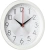 Часы настенные аналоговые Бюрократ WallC-R69P D22см белый (WALLC-R69P22/WHITE) - купить недорого с доставкой в интернет-магазине