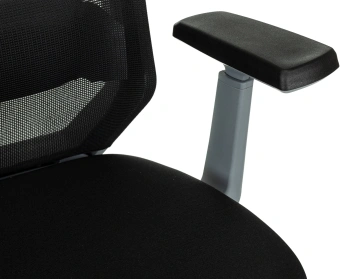 Кресло эргономичное Бюрократ MC-G611NL-H черный Elastic-102 с подголов. крестов.4-луч. пластик пластик серый - купить недорого с доставкой в интернет-магазине