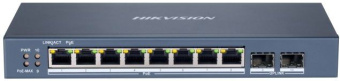 Коммутатор Hikvision DS-3E1510P-SI 8x1Гбит/с 2SFP 8PoE+ 110W управляемый - купить недорого с доставкой в интернет-магазине