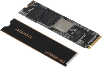 Накопитель SSD A-Data PCIe 4.0 x4 2TB ALEG-960-2TCS Legend 960 M.2 2280 - купить недорого с доставкой в интернет-магазине
