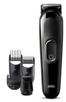 Триммер Braun Series 3 MGK3420 черный (насадок в компл:5шт) - купить недорого с доставкой в интернет-магазине