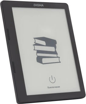 Электронная книга Digma F4 5.83" E-Ink 680x920 Touch Screen 1.2Ghz 1Gb/8Gb/SD/microSDHC/подсветка дисплея черный - купить недорого с доставкой в интернет-магазине