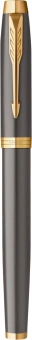 Ручка роллер Parker IM Premium Grey Core GT (2213778) F черн. черн. подар.кор. - купить недорого с доставкой в интернет-магазине