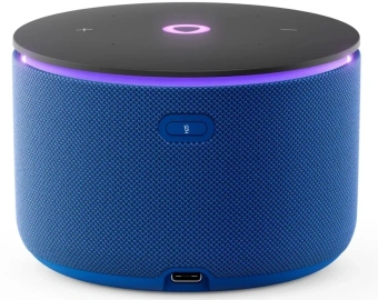 Умная колонка Yandex Станция Мини 3 Про Алиса синий 18W 2.0 BT/Wi-Fi (YNDX-00059BLU) - купить недорого с доставкой в интернет-магазине