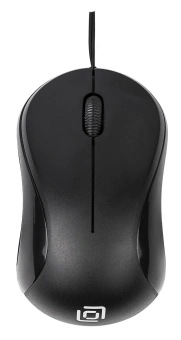 Мышь Оклик 115SR черный оптическая 1000dpi USB для ноутбука 3but (492888) - купить недорого с доставкой в интернет-магазине