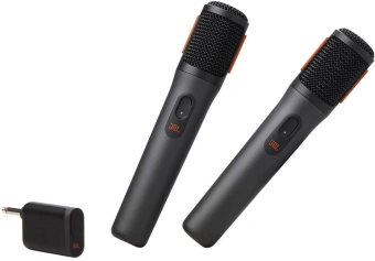 Микрофон радио JBL PartyBox Wireless Mic черный - купить недорого с доставкой в интернет-магазине