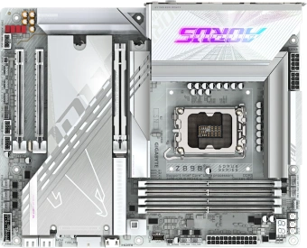Материнская плата Gigabyte Z890 AORUS PRO ICE Soc-1851 Intel Z890 4xDDR5 ATX AC`97 8ch(7.1) 5Gigabit RAID - купить недорого с доставкой в интернет-магазине