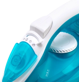 Утюг Vitek VT-8336 2400Вт белый/бирюзовый - купить недорого с доставкой в интернет-магазине