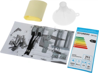 Посудомоечная машина встраив. Hyundai HBD 6105 2100Вт полноразмерная нержавеющая сталь инвертор - купить недорого с доставкой в интернет-магазине