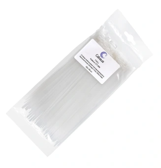 Стяжка пластиковая Cabeus CT-200 200x3.6мм (упак:100шт) нейлон внешний (-40/+85) белый - купить недорого с доставкой в интернет-магазине