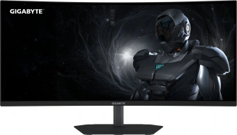 Монитор Gigabyte 34" G34WQC2 EK черный VA LED 21:9 HDMI M/M матовая HAS Piv 4000:1 450cd 178гр/178гр 3440x1440 200Hz FreeSync Premium DP WQ 7.36кг - купить недорого с доставкой в интернет-магазине