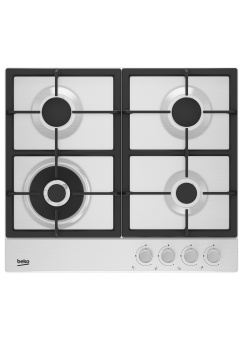 Варочная поверхность Beko BHGM6422K5WW черный - купить недорого с доставкой в интернет-магазине