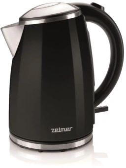 Чайник электрический Zelmer ZCK1274B 1.7л. 2200Вт черный корпус: металл (71505040P) - купить недорого с доставкой в интернет-магазине