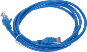 Патч-корд Premier PP12-1.5M/B 1000Гбит/с UTP 4 пары cat.5E CCA molded 1.5м синий RJ-45 (m)-RJ-45 (m) - купить недорого с доставкой в интернет-магазине