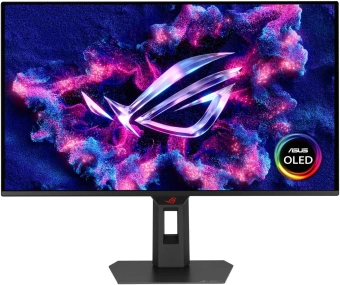 Монитор Asus 26.5" ROG Strix XG27ACDMS черный QD OLED LED 0.03ms 16:9 HDMI глянцевая HAS Piv 1000:1 250cd 178гр/178гр 2560x1440 280Hz DP 2K USB 6.1кг - купить недорого с доставкой в интернет-магазине