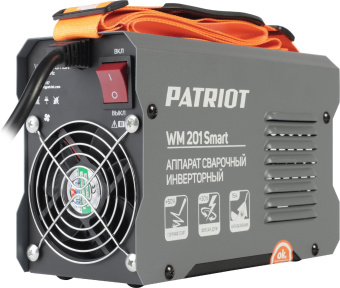 Сварочный аппарат Patriot WM 201 Smart инвертор ММА 8.3кВт - купить недорого с доставкой в интернет-магазине