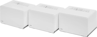 Бесшовный Mesh роутер Mercusys Halo H27BE (HALO H27BE(3-PACK)) BE3600 10/100/1000BASE-TX белый (упак.:3шт) - купить недорого с доставкой в интернет-магазине