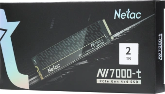 Накопитель SSD Netac PCIe 4.0 x4 2TB NT01NV7000t-2T0-E4X NV7000-t M.2 2280 - купить недорого с доставкой в интернет-магазине