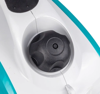 Пароочиститель напольный Kitfort КТ-914 1500Вт белый/голубой - купить недорого с доставкой в интернет-магазине