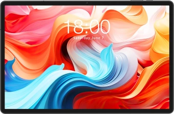 Планшет Teclast T50Plus Tiger T620 (2.0) 8C RAM6Gb ROM256Gb 10.95" IPS 1920x1200 4G 2Sim Android 14 серый 13Mpix 8Mpix BT WiFi microSD 1Tb 8000mAh 10hr - купить недорого с доставкой в интернет-магазине