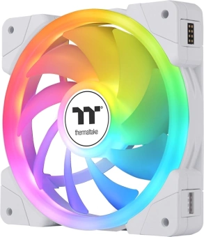 Вентилятор для корпуса Thermaltake Swafan EX12 Reverse ARGB 120х120x25 белый 4-pin 32.5дБ (упак.:3шт) (CL-F169-PL12SW-A) Ret - купить недорого с доставкой в интернет-магазине