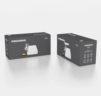 Мясорубка Редмонд RMG-1216-8 1800Вт белый/серебристый - купить недорого с доставкой в интернет-магазине