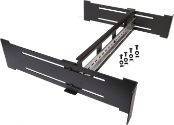 Рама Lanmaster TWT-FR-DINRL/2U 2U черный - купить недорого с доставкой в интернет-магазине