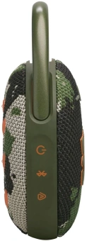 Колонка порт. JBL Clip 5 камуфляж 7W Mono BT 10м 1400mAh - купить недорого с доставкой в интернет-магазине