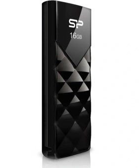 Флеш Диск Silicon Power 16GB Ultima U03 SP016GBUF2U03V1K USB2.0 черный - купить недорого с доставкой в интернет-магазине