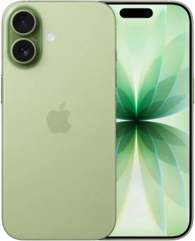 Смартфон Apple A3520 iPhone 17 256Gb 8Gb зеленый моноблок 3G 4G 1Sim 6.3" 1206x2622 iOS 26 48Mpix 802.11 a/b/g/n/ac/ax/be NFC GPS Protect - купить недорого с доставкой в интернет-магазине