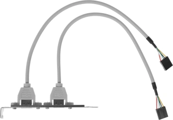 Адаптер USB Bracket 2xUSB2.0 Bulk - купить недорого с доставкой в интернет-магазине