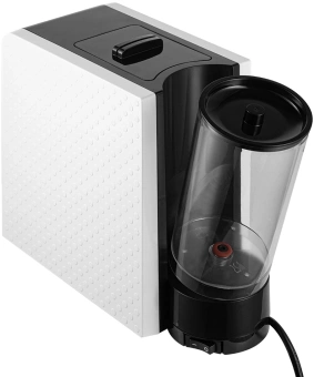 Кофеварка рожковая Kitfort КТ-7467 1100Вт белый/черный - купить недорого с доставкой в интернет-магазине