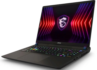 Ноутбук MSI Vector 16 HX A14VHG-831XRU Core i9 14900HX 16Gb SSD1Tb NVIDIA GeForce RTX4080 12Gb 16" IPS QHD+ (2560x1600) Free DOS grey WiFi BT Cam (9S7-15M142-831) - купить недорого с доставкой в интернет-магазине
