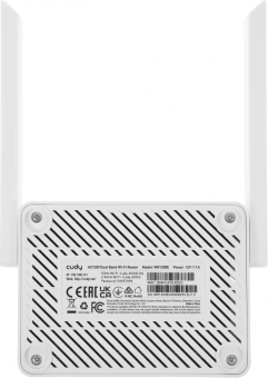 Роутер беспроводной Cudy WR1200E AC1200 10/100BASE-TX белый - купить недорого с доставкой в интернет-магазине