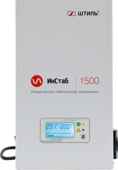 Стабилизатор напряжения Штиль ИнСтаб IS1500 1125Вт 1500ВА белый - купить недорого с доставкой в интернет-магазине