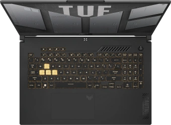 Ноутбук Asus TUF Gaming F17 FX707VUR-HX225 Core 5 210H 16Gb SSD512Gb NVIDIA GeForce RTX4050 6Gb 17.3" IPS FHD (1920x1080) без ОС grey WiFi BT Cam (90NR0CS5-M00E30) - купить недорого с доставкой в интернет-магазине