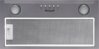 Вытяжка встраиваемая Weissgauff Alpha 50 PB IX нержавеющая сталь управление: кнопочное (1 мотор) - купить недорого с доставкой в интернет-магазине