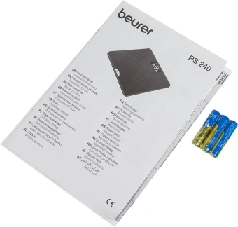Весы напольные электронные Beurer PS240 макс.180кг черный - купить недорого с доставкой в интернет-магазине