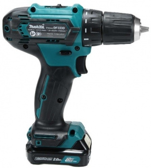 Дрель-шуруповерт Makita DF333DWAE аккум. патрон:быстрозажимной (кейс в комплекте) - купить недорого с доставкой в интернет-магазине