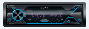 Автомагнитола Sony DSX-A416BT 1DIN 4x55Вт v3.0 RDS - купить недорого с доставкой в интернет-магазине