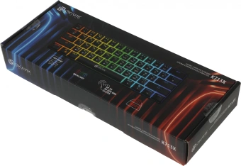 Клавиатура Оклик K713X механическая черный USB Multimedia for gamer LED - цена, купить или заказать с доставкой в интернет-магазине Клавиатура Оклик K713X механическая черный USB Multimedia for gamer LED - купить недорого с доставкой в интернет-магазине