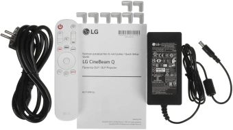 Проектор LG CineBeam Q DLP 500Lm ANSI (3840x2160) 450000:1 ресурс лампы:20000часов 1xHDMI 1.49кг - купить недорого с доставкой в интернет-магазине